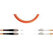 Патч-корд ВО MM(OM2), FC/UPC-LC/UPC, 3.0мм, duplex, LSZH, 10м (09-12005) Патч-корд волоконно-оптический