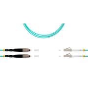 Патч-корд ВО MM(OM3), FC/UPC-LC/UPC, 3.0мм, duplex, LSZH, 1м (09-12036) Патч-корд волоконно-оптический
