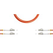 Патч-корд ВО MM(OM2), LC/UPC-LC/UPC, 3.0мм, duplex, LSZH, 1м (09-12016) Патч-корд волоконно-оптический