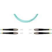 Патч-корд ВО MM(OM3), FC/UPC-FC/UPC, 3.0мм, duplex, LSZH, 1м (09-12031) Патч-корд волоконно-оптический
