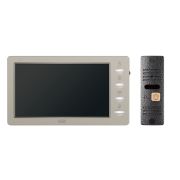 CTV-DP3702 Gamma (бежевый + серебро) Комплект видеодомофона