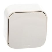 Quteo выключатель 1-кл, о/у, слоновая кость (782230) Выключатель