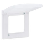Inspiria рамка 1-местная с защитной крышкой IP44, белый (673920) Рамка