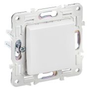 SKANDY Выключатель 1-клавишный проходной SK-V02W скрытой установки 10А арктический белый (SK-V12-0-10-K01) Выключатель